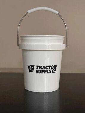 Tractor Supply White Mini Bucket TikTok *VIRAL*